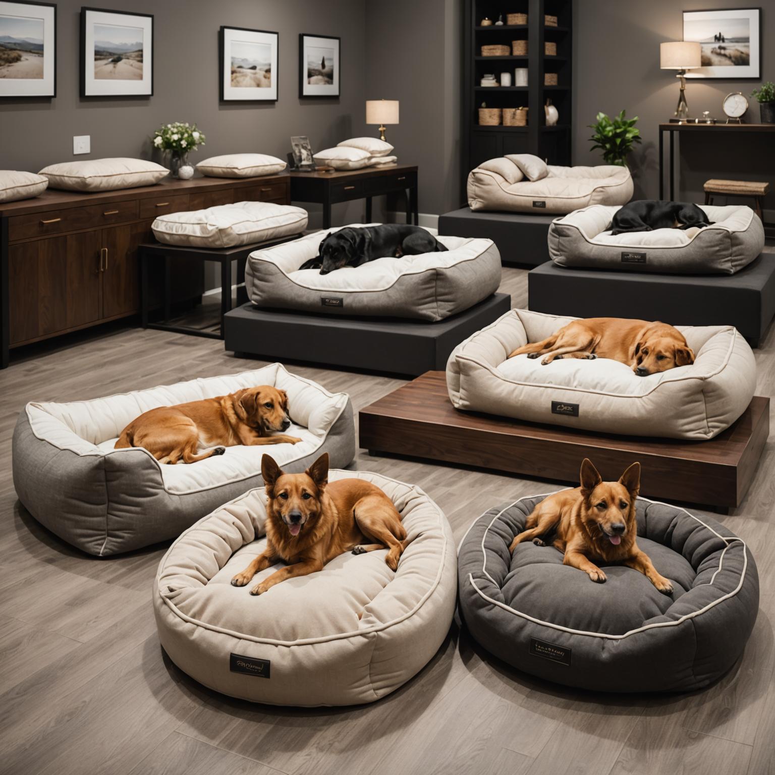 Luxury orthopaedic pet bed with plush blanket