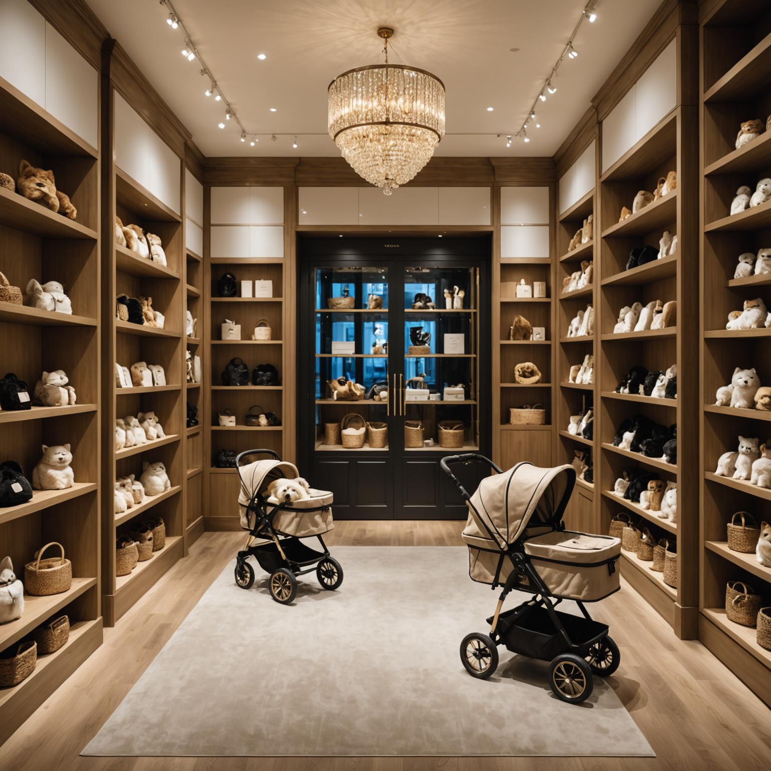 Golden retriever relaxing on a luxury pet bed in a sunlit Australian home